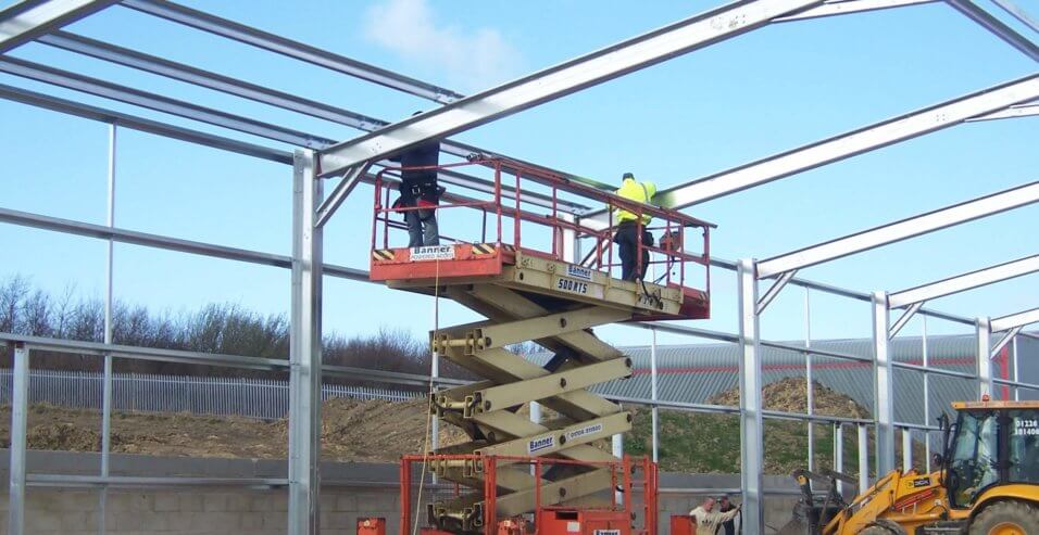Carlton Industrial Estate work in progress