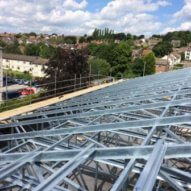 Construction of pitched roof