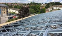 Construction of pitched roof