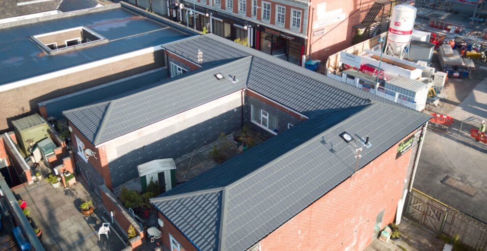 Grosvenor Street after pitched roof installation