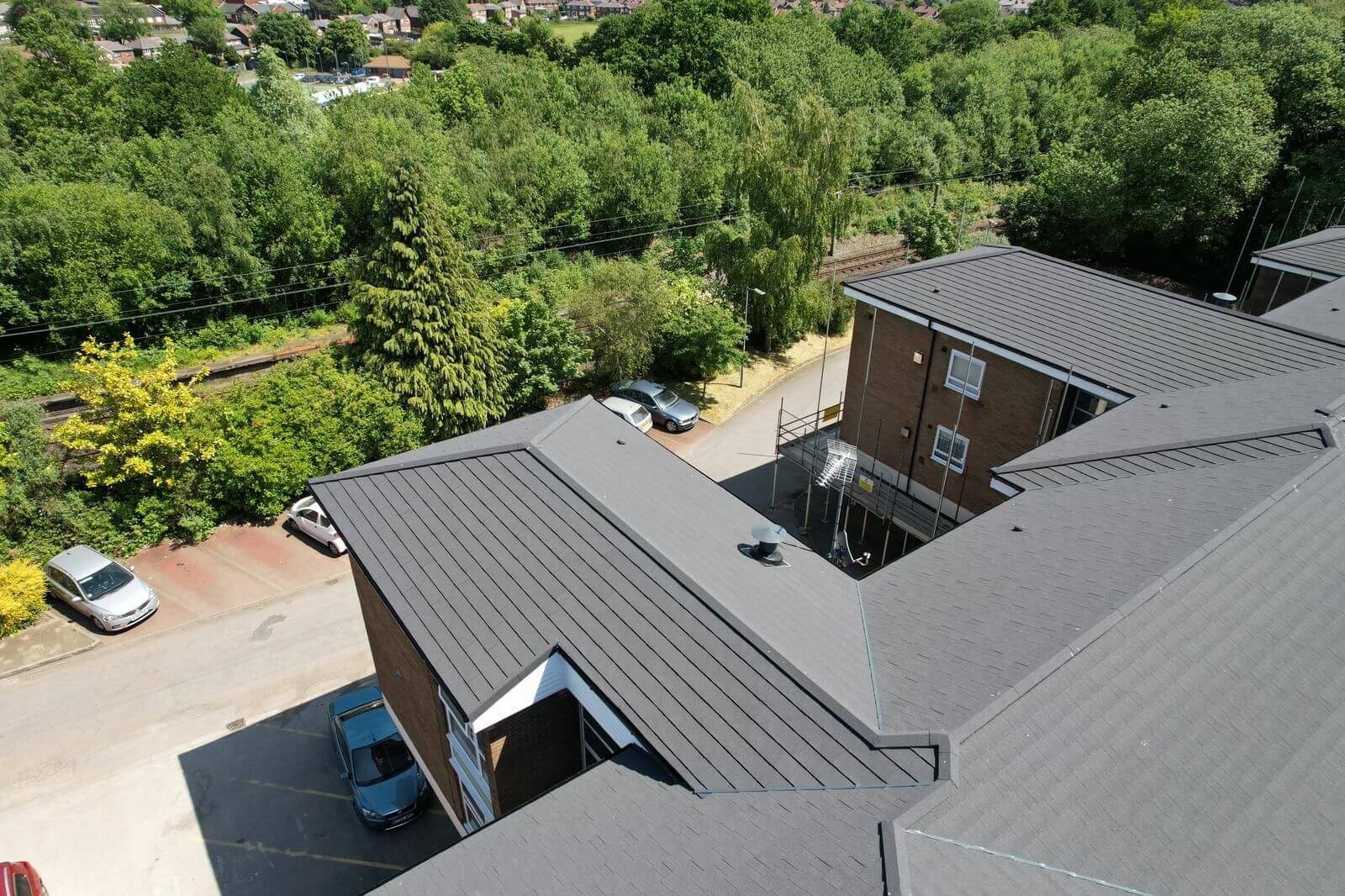 completed roof
