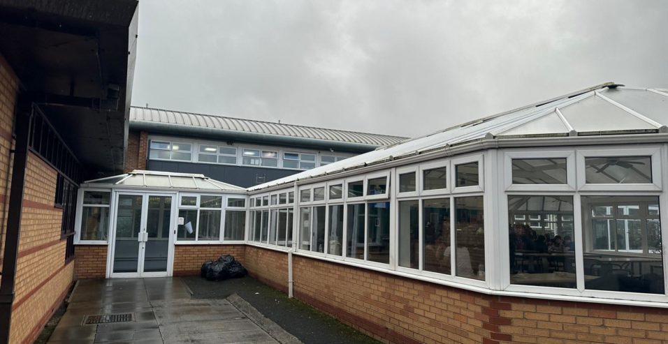 Winstanley exterior upon completion
